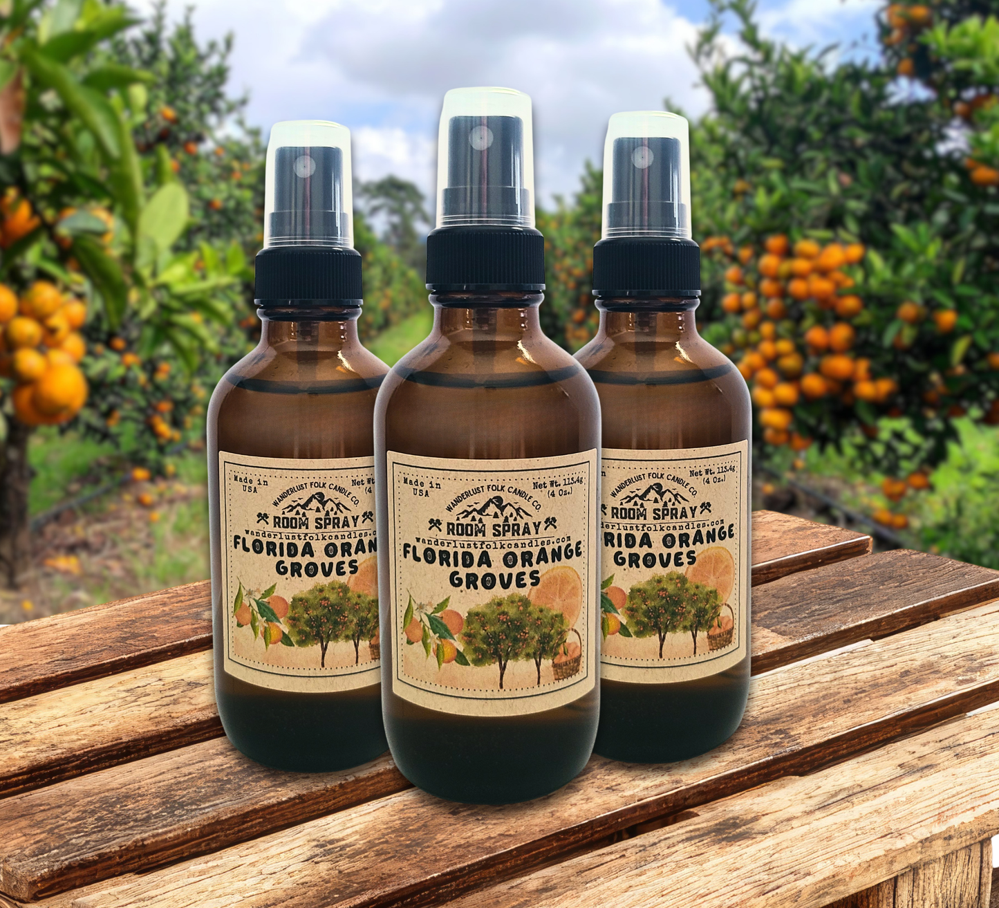 Florida Orange Groves | Room Spray | Non-Toxic