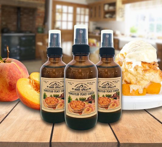 Homestead Peach Cobbler | Bakery | Room Spray | Non-Toxic