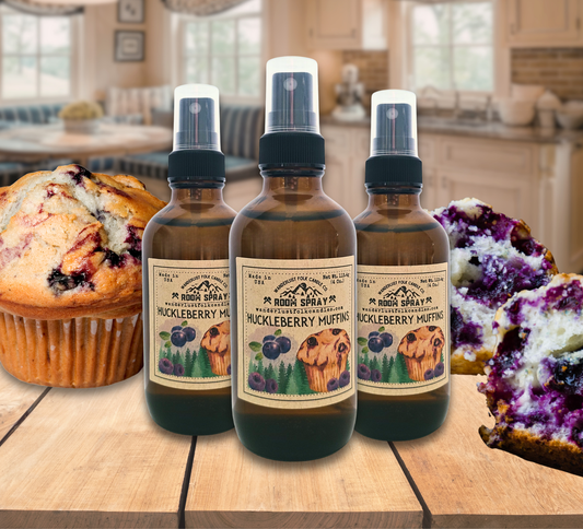 Huckleberry Muffins | Room-Spray | Idaho Montana | Non-Toxic