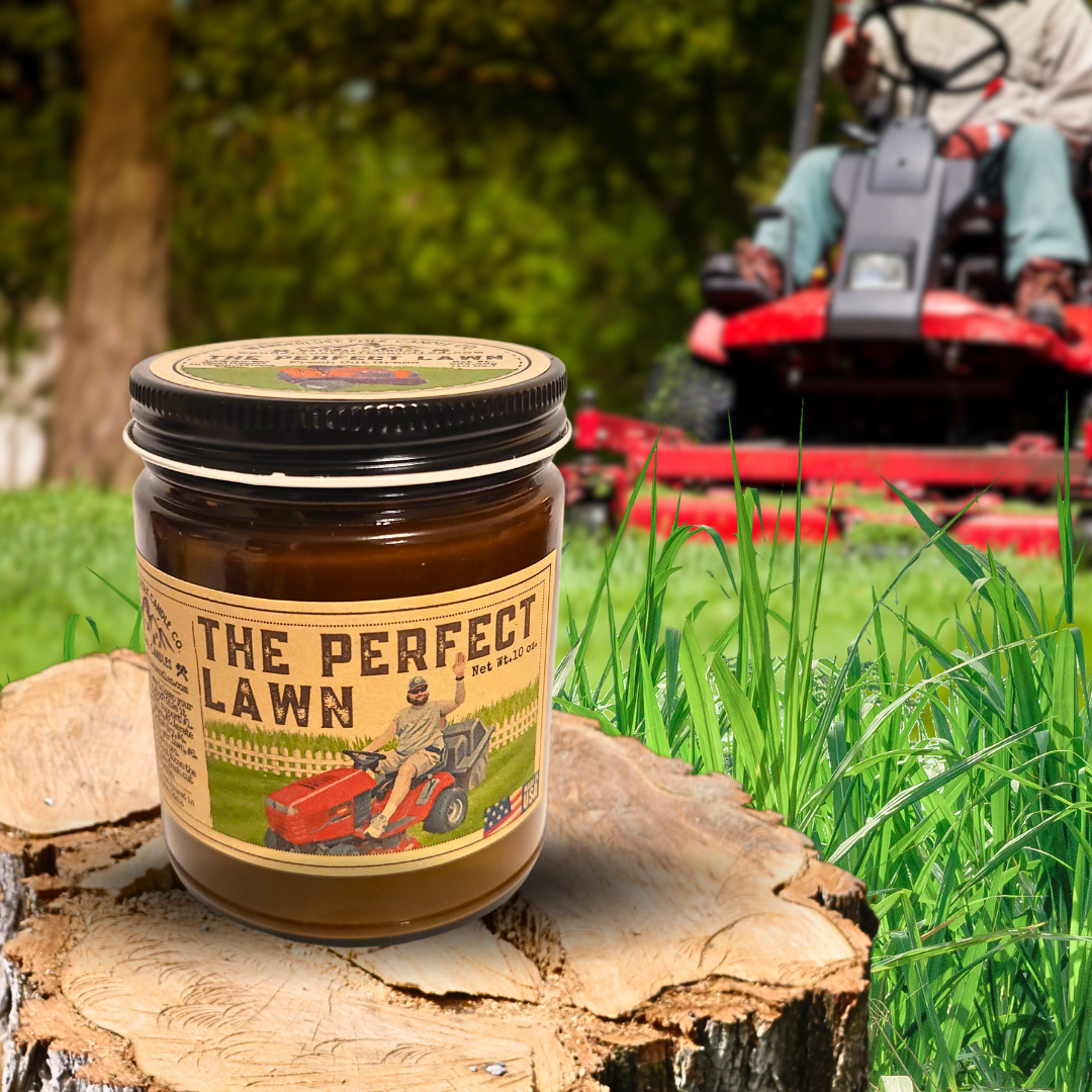 The Perfect Lawn - USA MADE - Masculine Soy Wax Candles