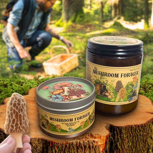 The Mushroom Forager | Spring Candle