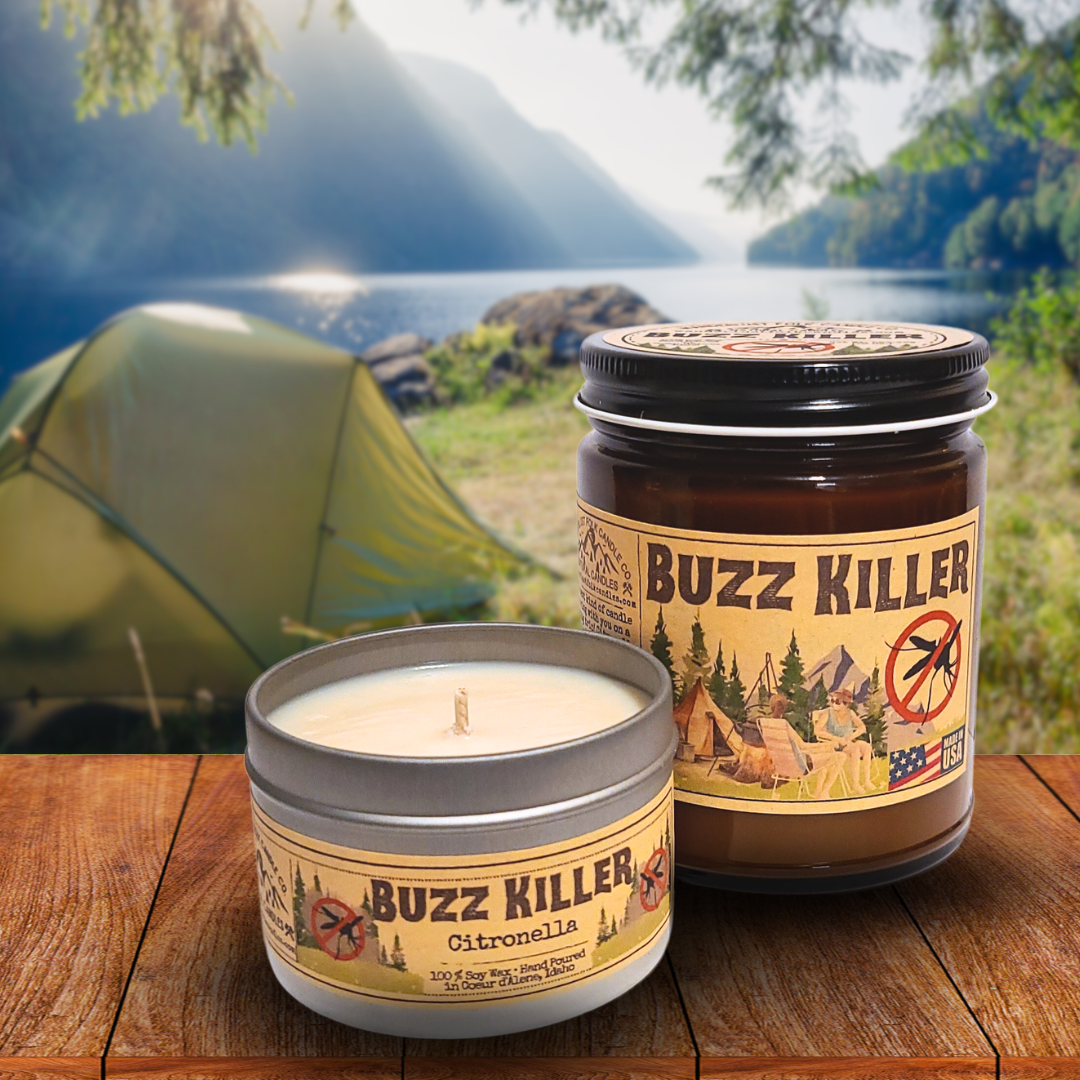 Buzz Killer - Citronella Candle | Camping | Soy Wax