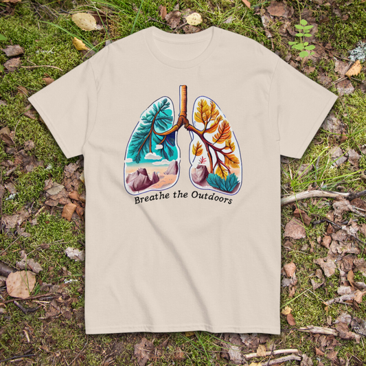 Breathe the Outdoors | Nature Hiking T-Shirt