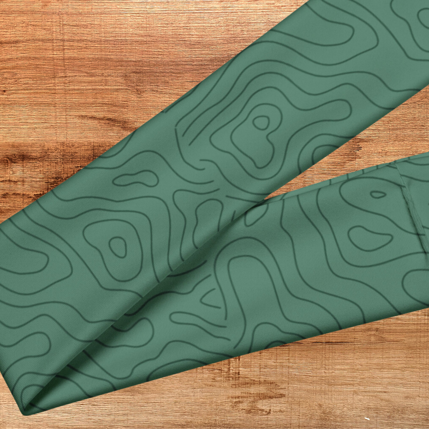 Topographical Mountains Hiker's Headband