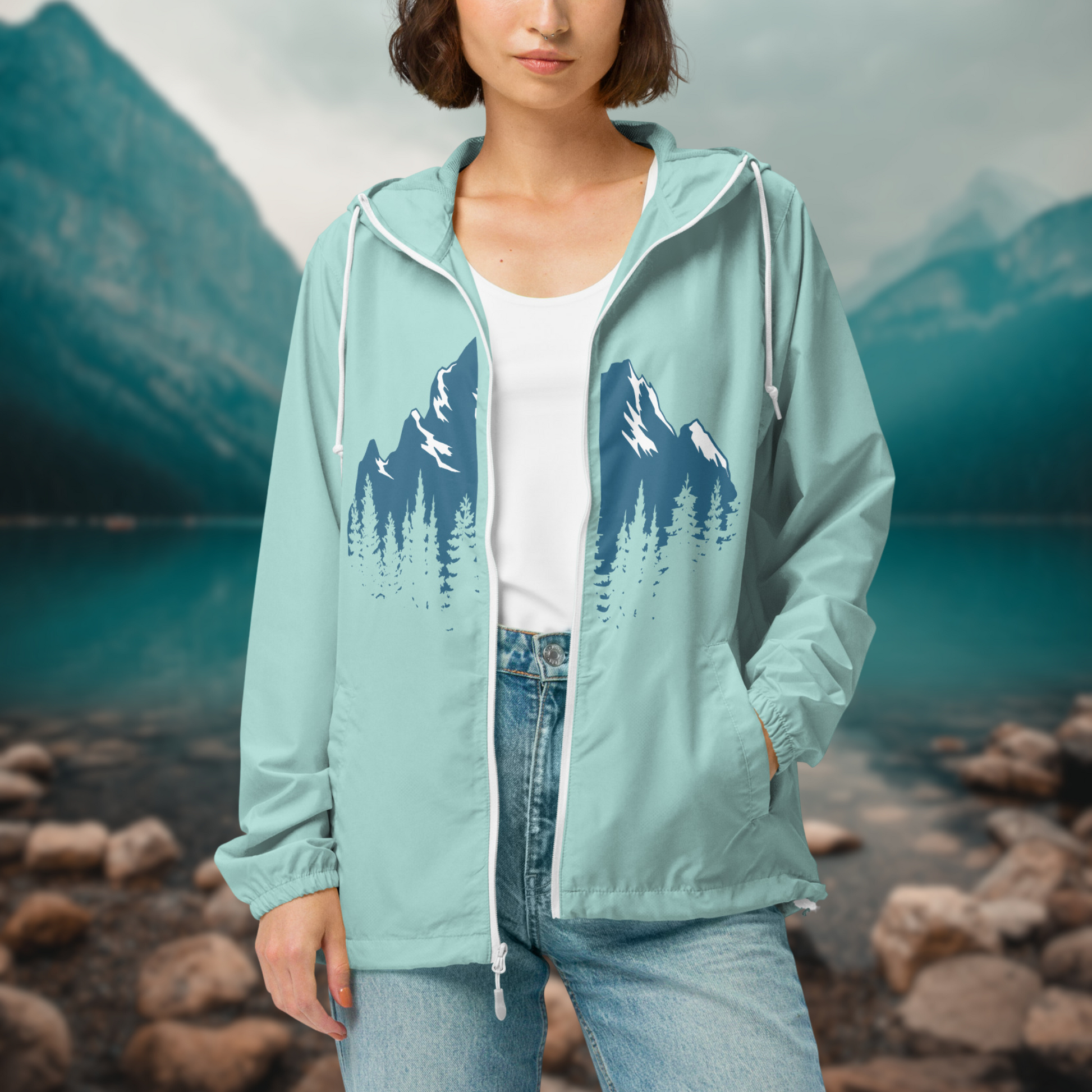 Mountain Top Lightweight Windbreaker | Unisex Jacket Mountain Top Lightweight Windbreaker | Unisex Jacket