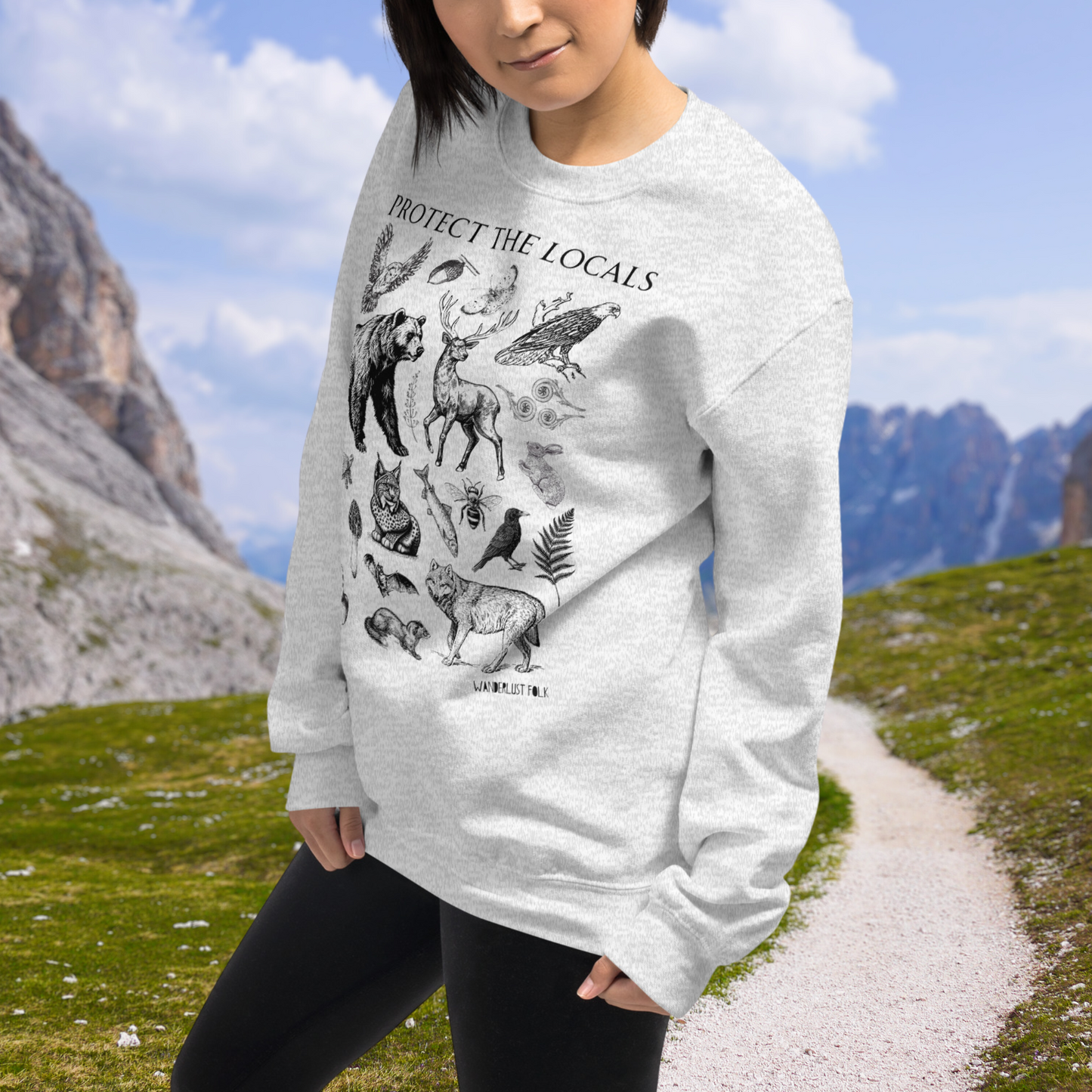 Protect the Locals | Wildlife Unisex Sweatshirt