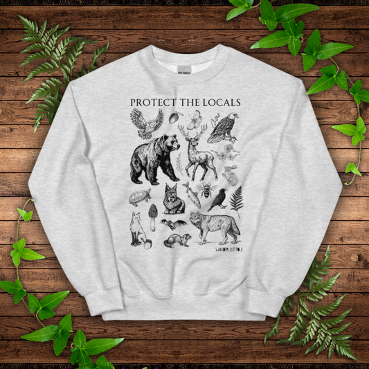 Protect the Locals | Wildlife Unisex Sweatshirt