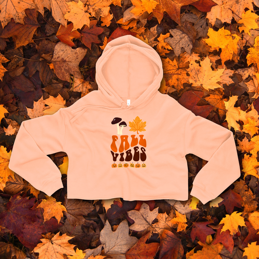 Fall Vibes Soft Cropped Hoodie
