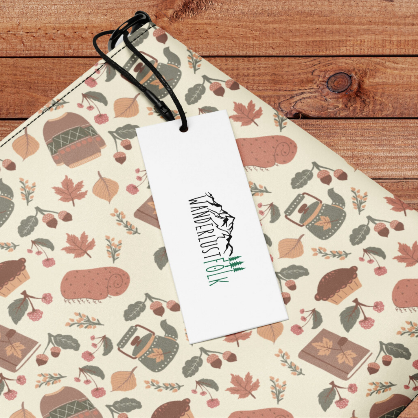 Autumnal Cottagecore Style Crossbody Purse