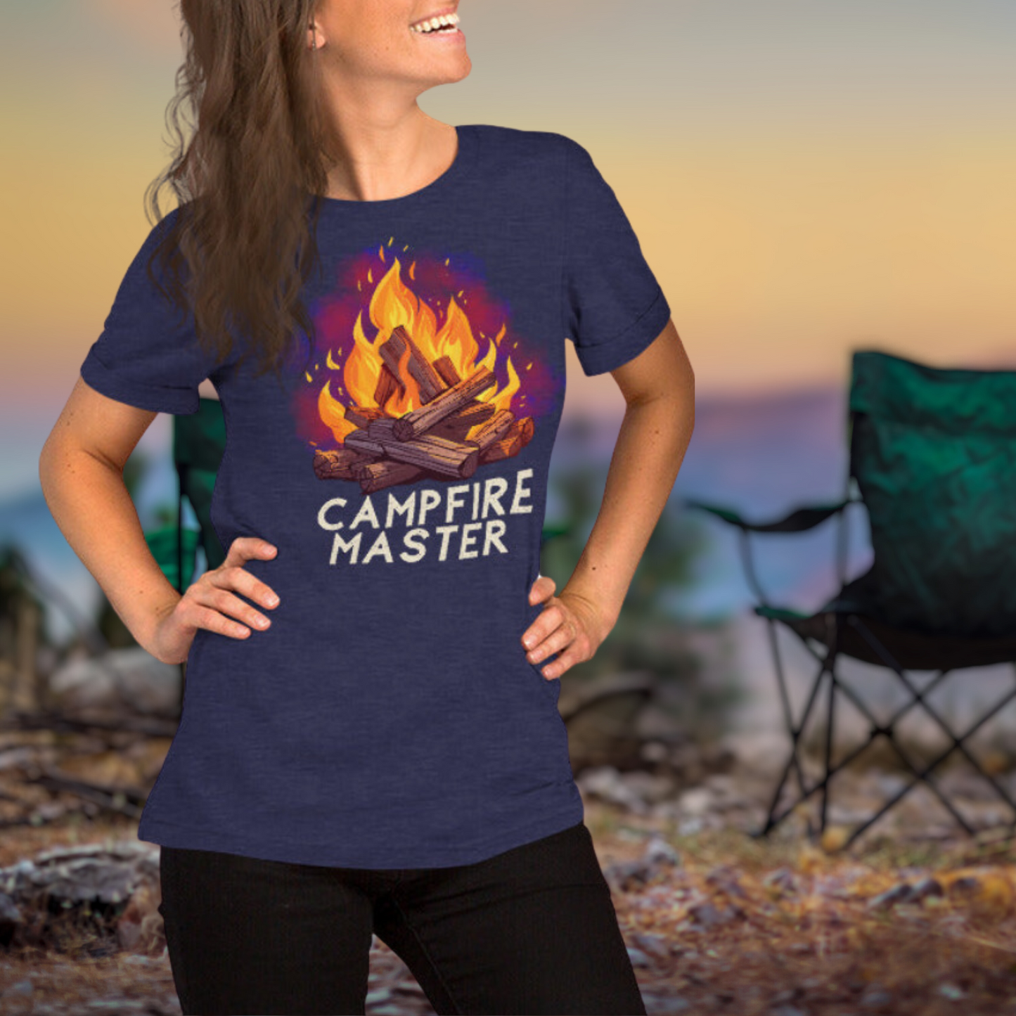 Campfire Master | Outdoorsy Camping T-shirt