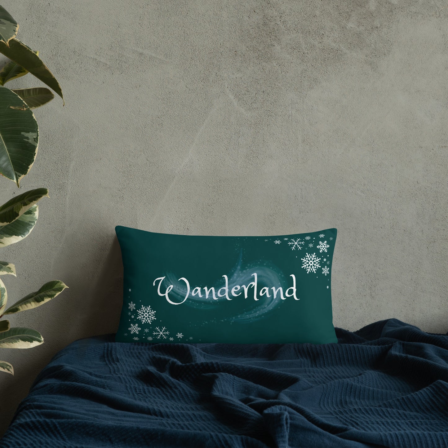 Winter "Wanderland" | Double-Sided Woodsy Throw Pillow