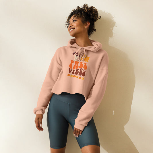 Fall Vibes Soft Cropped Hoodie