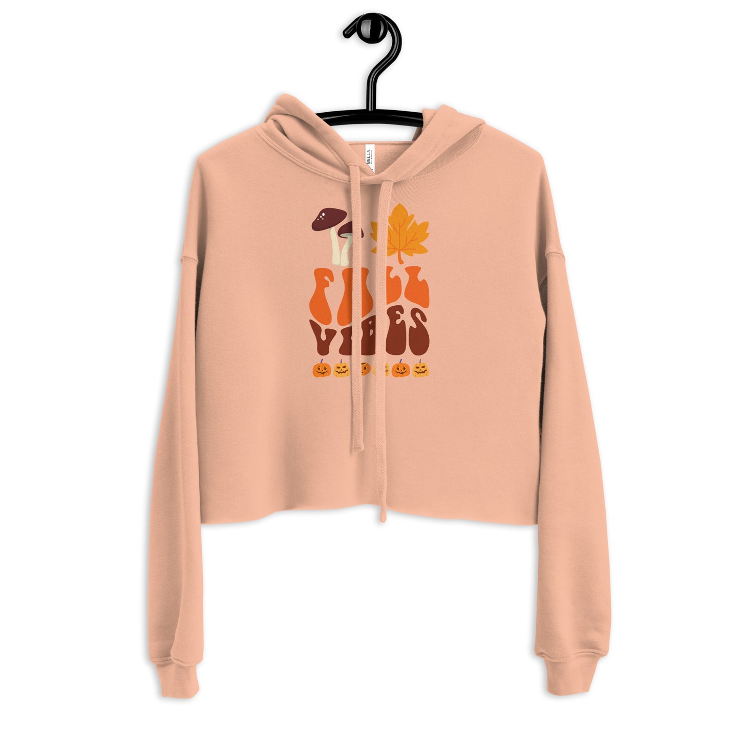 Fall Vibes Soft Cropped Hoodie