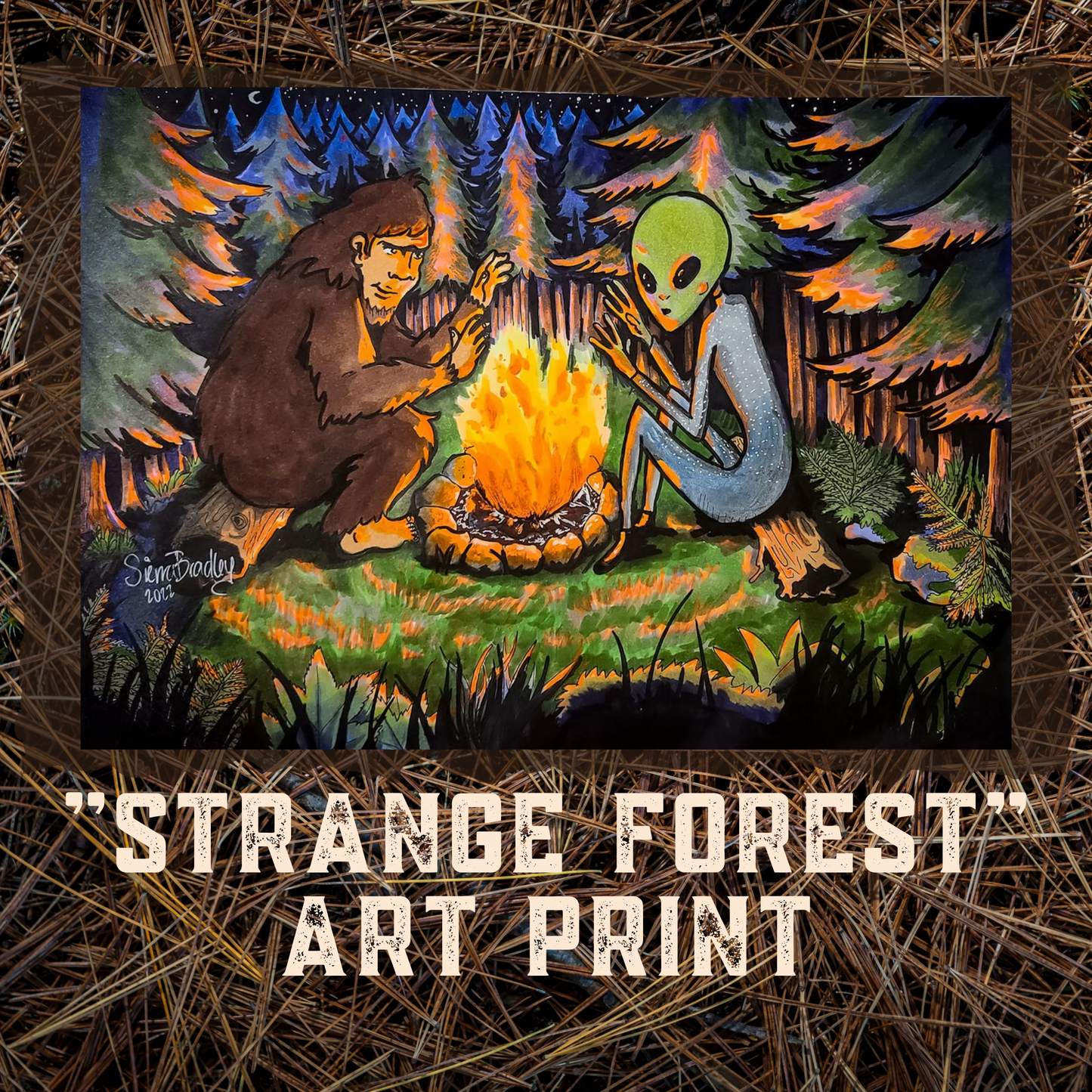 Strange Forest | Art Print