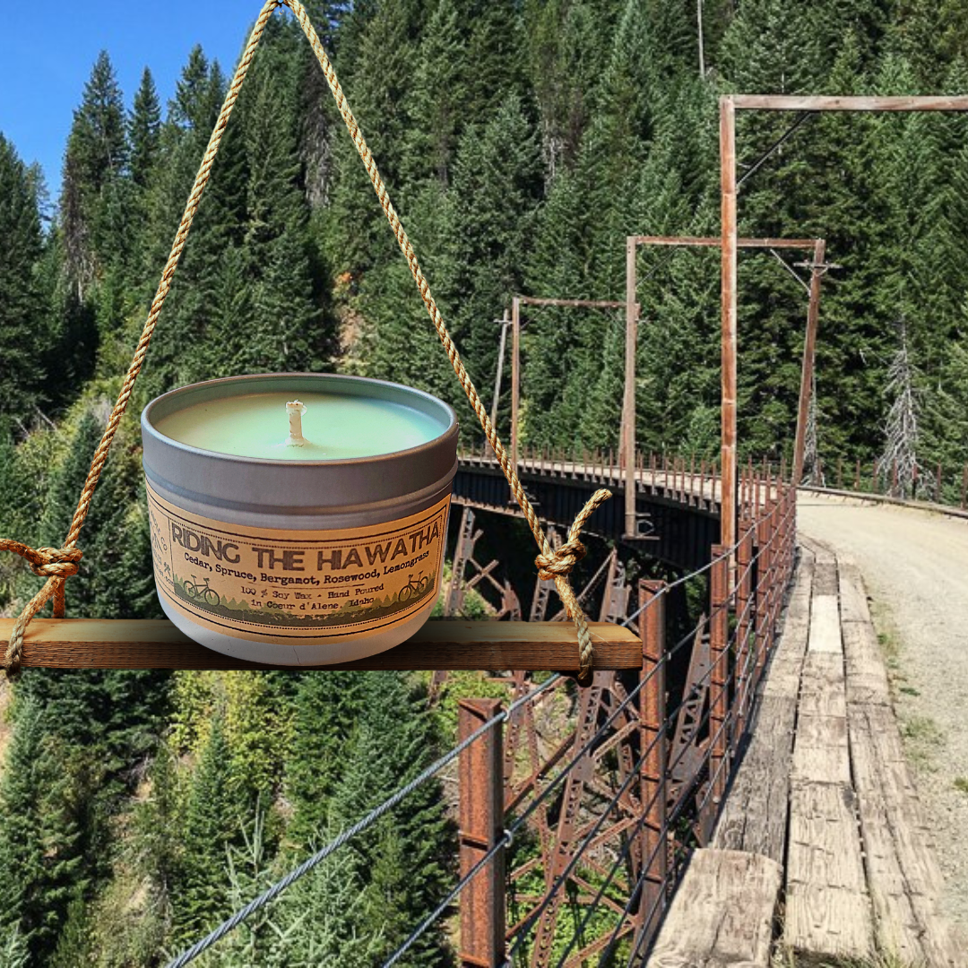 Riding the Hiawatha | North Idaho Candles