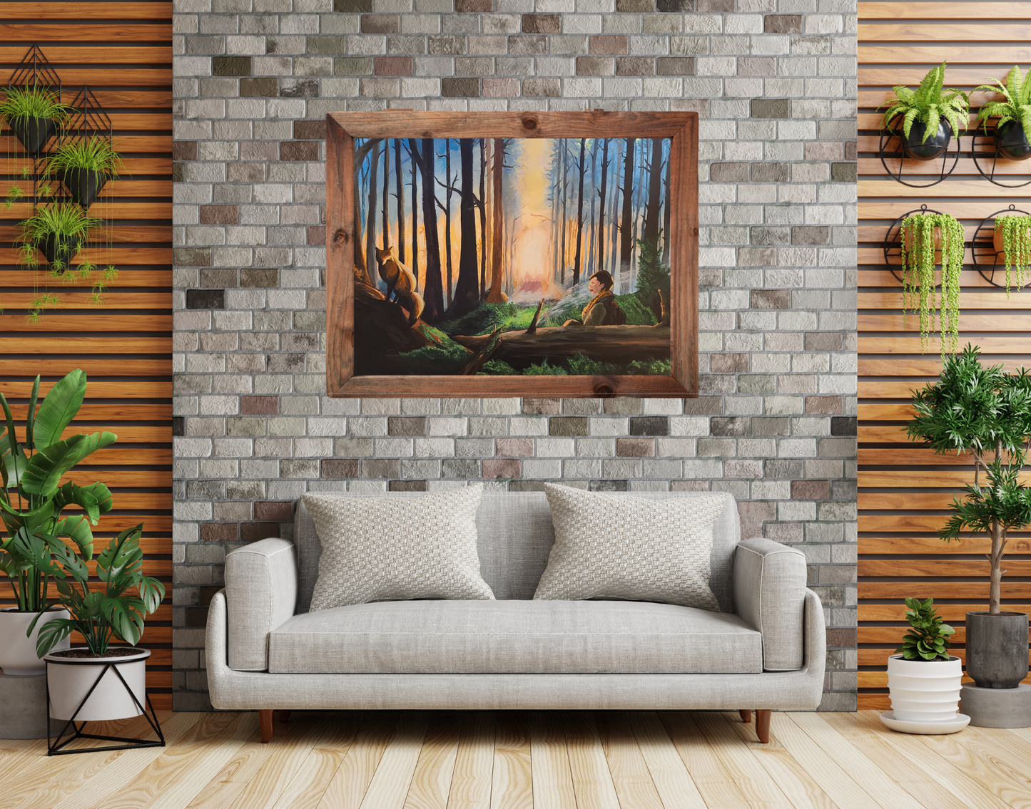 PNW Forest Painting | Art Print