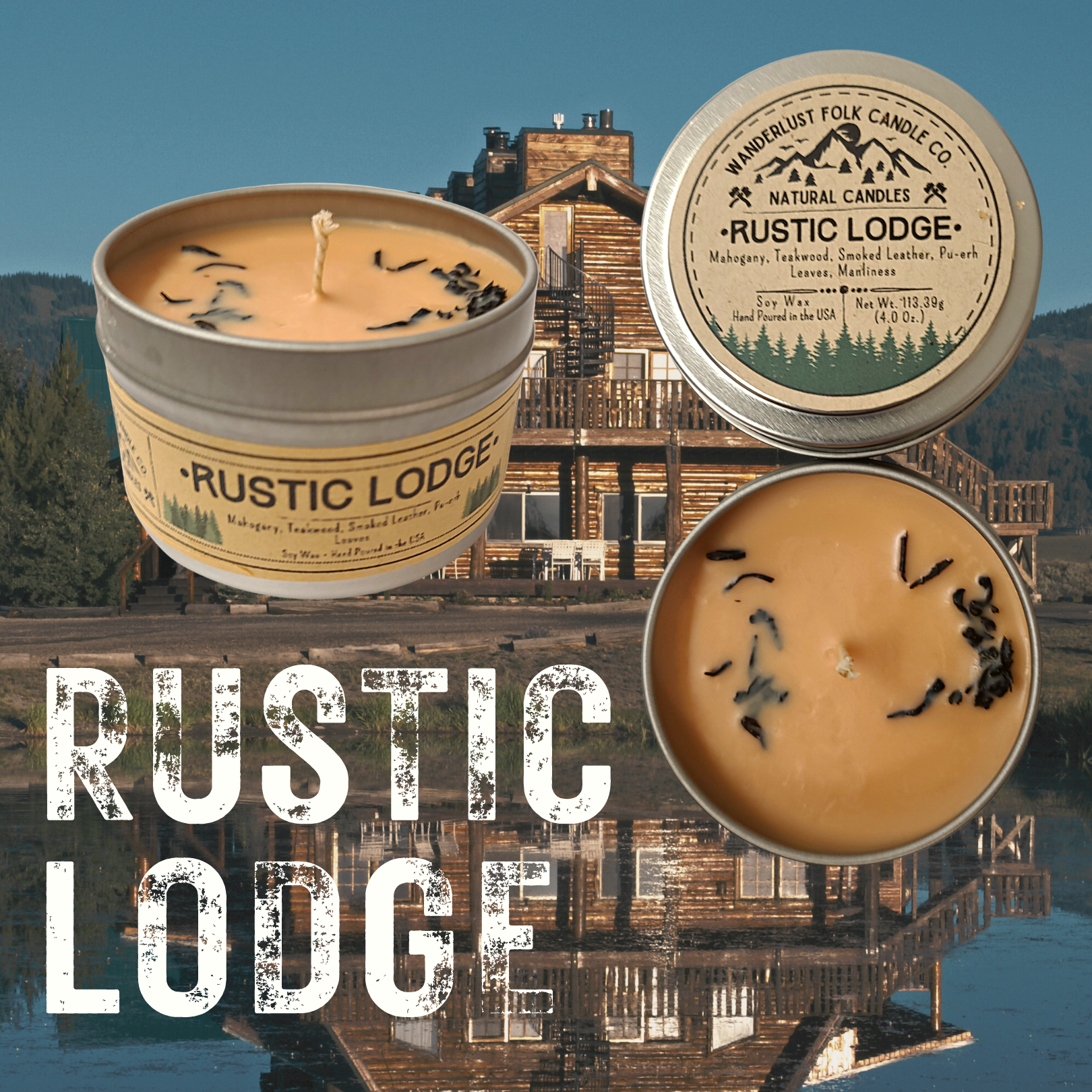 Rustic Lodge – Wanderlust Folk Candle Co.